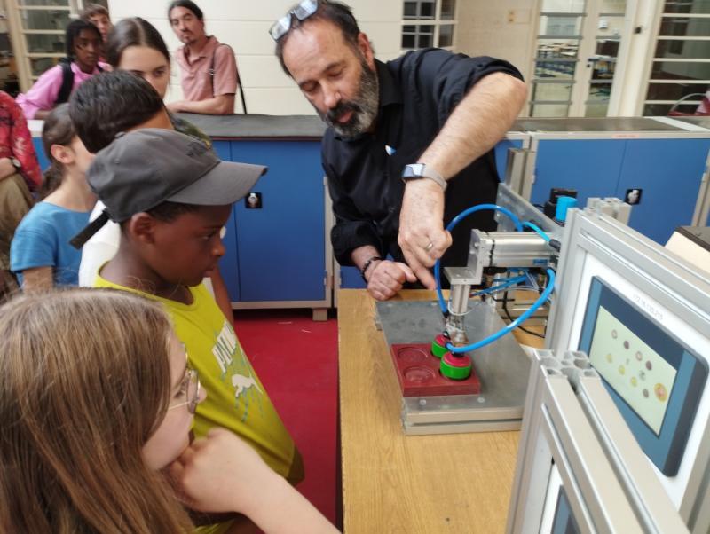 Visite d'élèves écodélégués