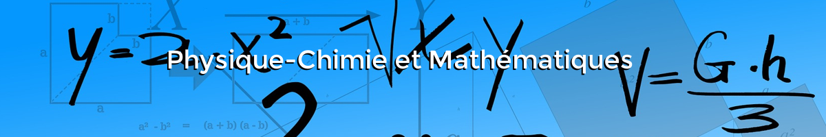 Couverture physique chimie et mathématiques